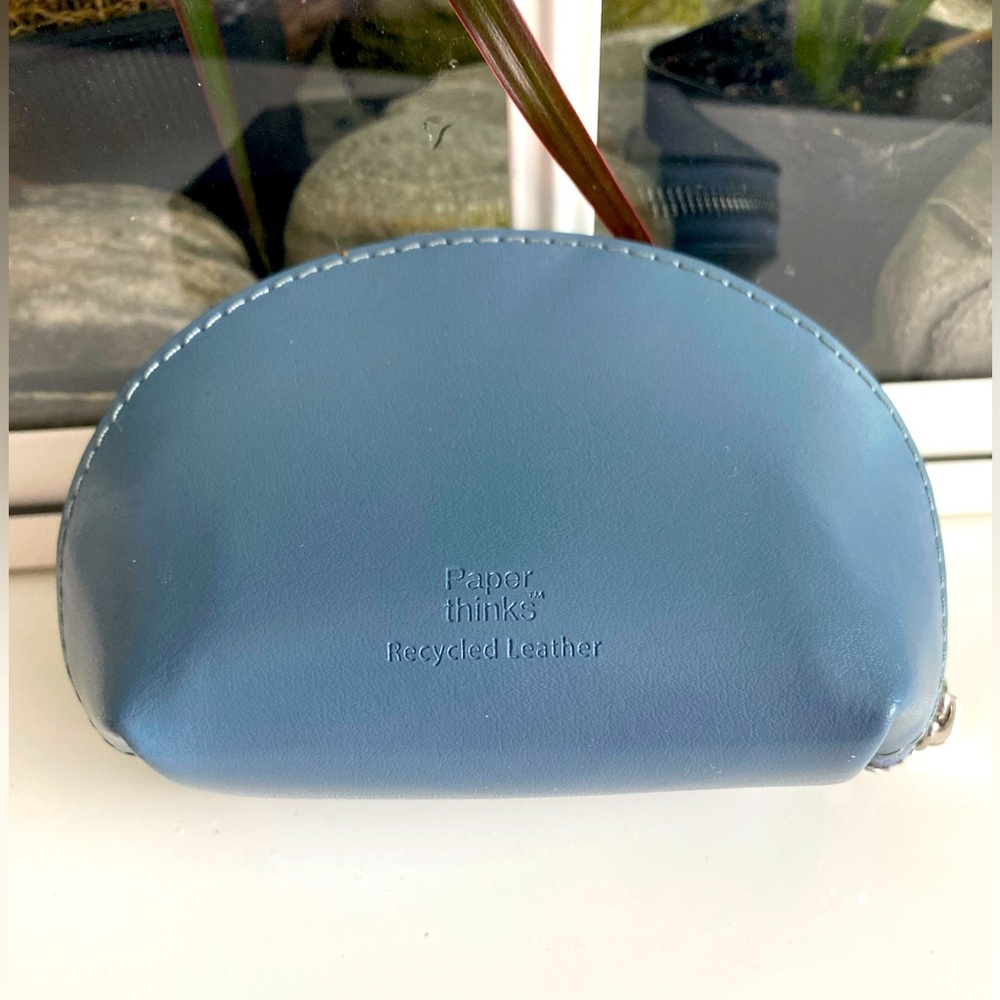 NWOT Paperthinks recycled leather coin pouch